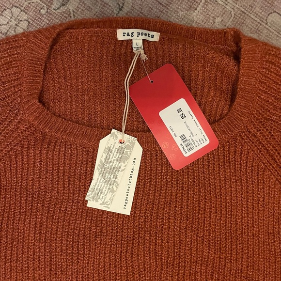 NWT Rag Poets Sweater - Picture 2 of 4